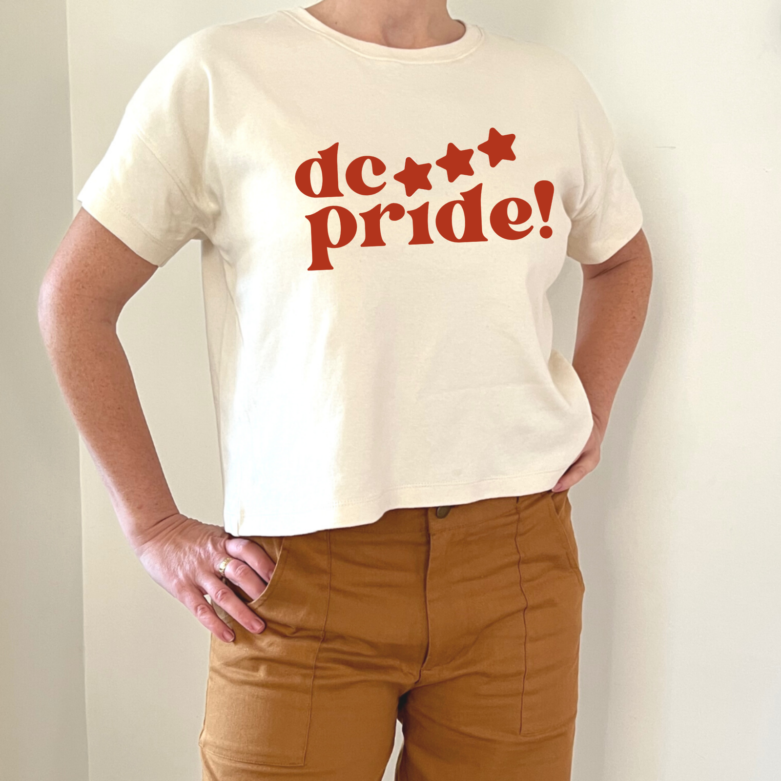 Adult Love and Pride Organic Brooklyn T-shirt