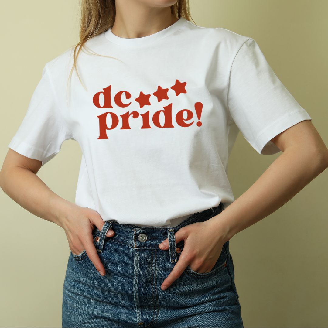 Adult Love and Pride Organic T-shirt