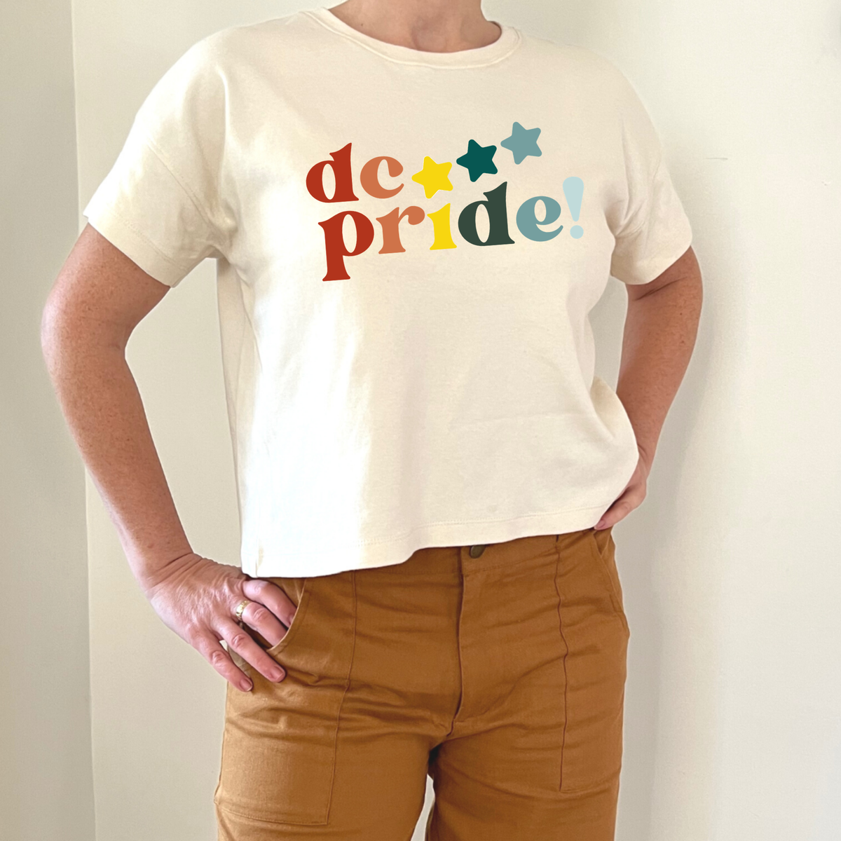 Adult Love and Pride Organic Brooklyn T-shirt