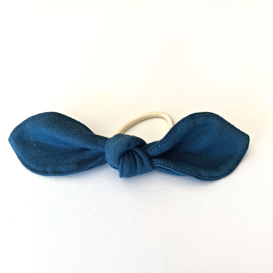 Blue Hair Bow